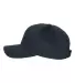 6363 Yupoong Solid Brushed Cotton Twill Cap NAVY side view