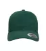 6363 Yupoong Solid Brushed Cotton Twill Cap SPRUCE front view