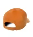 6363 Yupoong Solid Brushed Cotton Twill Cap ORANGE back view