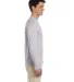 64400 Gildan Adult Softstyle Long-Sleeve T-Shirt in Rs sport grey side view