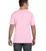 6901 LA T Adult Fine Jersey T-Shirt PINK back view