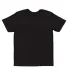 6901 LA T Adult Fine Jersey T-Shirt BLENDED BLACK back view