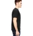 7100 Bayside Adult Short-Sleeve Tee with Pocket in Black side view