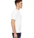 7100 Bayside Adult Short-Sleeve Tee with Pocket in White side view