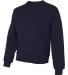 82300 Fruit of the Loom Adult SupercottonSweatshir J NAVY side view