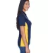 8406L UltraClub NAVY/ GOLD side view