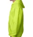 900 Bayside Adult Hooded Full-Zip Blended Fleece in Lime green side view