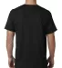 B5000 Bayside Adult Jersey Cotton Tee in Black back view