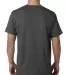 B5000 Bayside Adult Jersey Cotton Tee in Charcoal back view