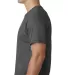 B5000 Bayside Adult Jersey Cotton Tee in Charcoal side view
