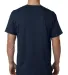 B5000 Bayside Adult Jersey Cotton Tee in Dark navy back view