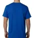 B5000 Bayside Adult Jersey Cotton Tee in Royal blue back view