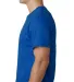 B5000 Bayside Adult Jersey Cotton Tee in Royal blue side view