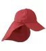 EOM101 Adams Extreme Outdoor Cap in Nautical red front view