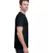 Gildan 5000 G500 Heavy Weight Cotton T-Shirt in Black side view