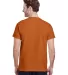 Gildan 5000 G500 Heavy Weight Cotton T-Shirt in T orange back view