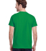 Gildan 5000 G500 Heavy Weight Cotton T-Shirt in Irish green back view