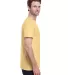Gildan 5000 G500 Heavy Weight Cotton T-Shirt in Yellow haze side view