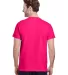 Gildan 5000 G500 Heavy Weight Cotton T-Shirt in Heliconia back view