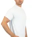 Gildan 5000 G500 Heavy Weight Cotton T-Shirt in Ash grey side view