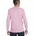 5400 Gildan Adult Heavy Cotton Long-Sleeve T-Shirt in Light pink back view