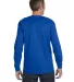 5400 Gildan Adult Heavy Cotton Long-Sleeve T-Shirt in Royal back view