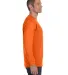 5400 Gildan Adult Heavy Cotton Long-Sleeve T-Shirt in S orange side view