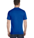 8000 Gildan Adult DryBlend T-Shirt in Royal back view