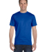 8000 Gildan Adult DryBlend T-Shirt in Royal front view