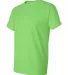 8000 Gildan Adult DryBlend T-Shirt LIME side view