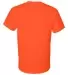 8000 Gildan Adult DryBlend T-Shirt ORANGE back view
