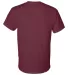 8000 Gildan Adult DryBlend T-Shirt MAROON back view