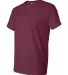 8000 Gildan Adult DryBlend T-Shirt MAROON side view