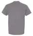 8000 Gildan Adult DryBlend T-Shirt GRAPHITE HEATHER back view