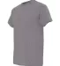 8000 Gildan Adult DryBlend T-Shirt GRAPHITE HEATHER side view
