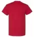 8000 Gildan Adult DryBlend T-Shirt SPRT SCARLET RED back view