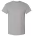 8000 Gildan Adult DryBlend T-Shirt GRAVEL front view