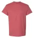 8000 Gildan Adult DryBlend T-Shirt HTH SPT SCRLT RD front view