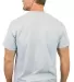 8000 Gildan Adult DryBlend T-Shirt SPORT GREY back view
