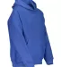 L2296 LA T Youth Fleece Hooded Pullover Sweatshirt VINTAGE ROYAL side view