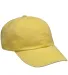 Adams LP101 Twill Optimum Dad Hat in Lemon front view