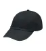 Adams LP104 Twill Optimum II Dad Hat in Black front view