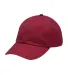 Adams LP104 Twill Optimum II Dad Hat in Maroon front view