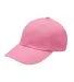 Adams LP104 Twill Optimum II Dad Hat in Pink front view