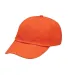 Adams LP104 Twill Optimum II Dad Hat in Burnt orange front view