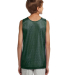 N2206 A4 Youth Reversible Mesh Tank in Hunter/ white back view