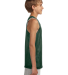 N2206 A4 Youth Reversible Mesh Tank in Hunter/ white side view