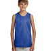 N2206 A4 Youth Reversible Mesh Tank in Royal/ white front view