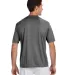 N3142 A4 Adult Cooling Performance Crew in Graphite back view
