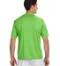 N3142 A4 Adult Cooling Performance Crew in Lime back view